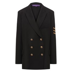 Жакет из шерсти и шелка Ralph Lauren
