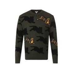 Джемпер из смеси хлопка и шерсти Kenzo