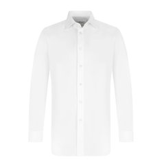 Хлопковая сорочка с воротником кент Brioni