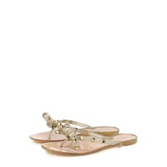 Резиновые шлепанцы Valentino Garavani Rockstud Valentino