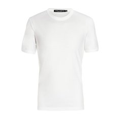 Хлопковая футболка с круглым вырезом Dolce & Gabbana