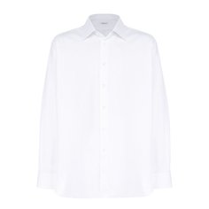 Хлопковая сорочка с воротником кент Brioni