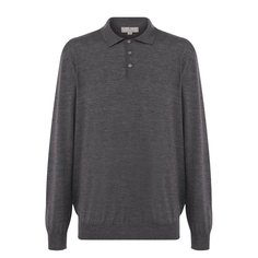Шерстяное поло с длинными рукавами Canali