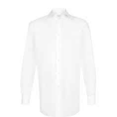 Хлопковая сорочка с воротником кент Brioni