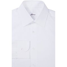 Хлопковая сорочка с воротником кент Brioni