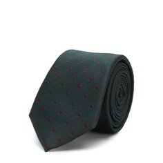 Шелковый галстук с узором Dolce & Gabbana