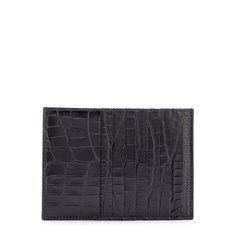 Футляр для кредитных карт из крокодиловой кожи Bottega Veneta