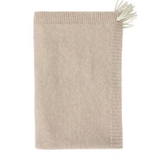Одеяло из смеси шерсти и кашемира с кистями Baby T