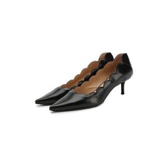 Кожаные туфли Pointy Lauren на каблуке kitten heel Chloé