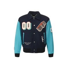 Комбинированный бомбер Off-White