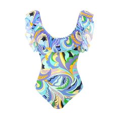 Слитный купальник Emilio Pucci
