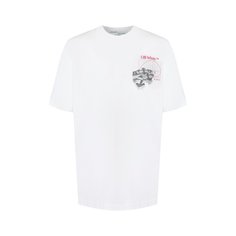 Хлопковая футболка Off-White