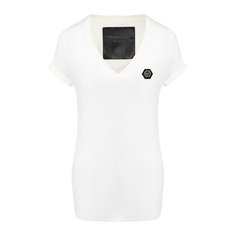 Футболка с логотипом бренда Philipp Plein