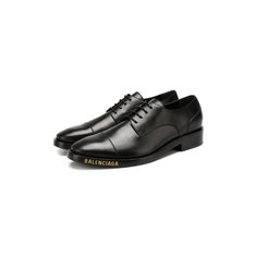 Кожаные дерби Soft Balenciaga
