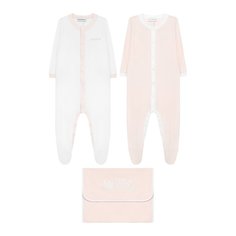 Комплект из двух комбинезонов в конверте Emporio Armani
