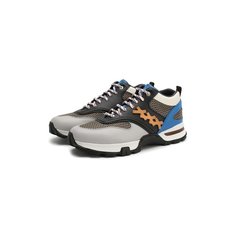 Комбинированные кроссовки Cesare Zegna Couture