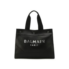 Кожаная сумка-тоут Balmain