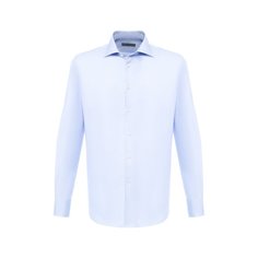 Хлопковая сорочка с воротником кент Corneliani
