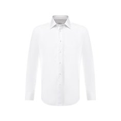 Хлопковая сорочка с воротником кент Brioni