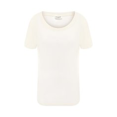 Футболка из смеси хлопка и вискозы Saint Laurent