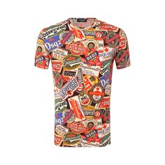 Хлопковая футболка Dsquared2