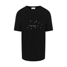 Хлопковая футболка Saint Laurent