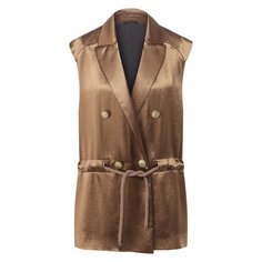 Двубортный жилет Brunello Cucinelli