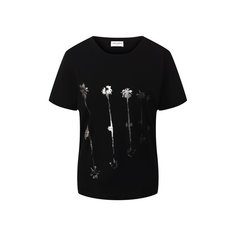 Хлопковая футболка Saint Laurent
