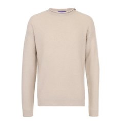 Кашемировый джемпер фактурной вязки Ralph Lauren