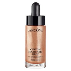 Жидкий хайлайтер Custom Glow Drops, оттенок Rose Glow Lancome