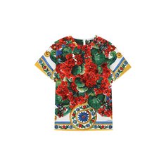 Хлопковая блузка Dolce & Gabbana