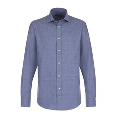 Хлопковая рубашка с принтом Ralph Lauren