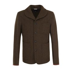 Укороченное пальто из смеси шерсти и шелка Ralph Lauren