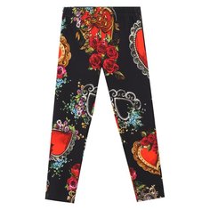 Хлопковые леггинсы Dolce & Gabbana