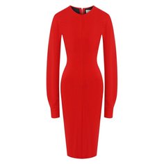 Платье из вискозы Victoria Beckham