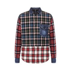 Хлопковая рубашка Dsquared2