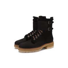 Кожаные ботинки Santoni