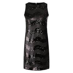 Платье с пайетками Emporio Armani