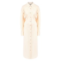 Платье из смеси вискозы и шелка Jacquemus