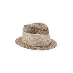 Шляпа-федора из рафии Brunello Cucinelli