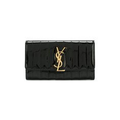 Лакированный кошелек Vicky Saint Laurent