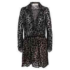 Платье из смеси вискозы и шелка Zadig&Voltaire