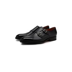 Кожаные монки Santoni