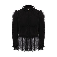 Кружевная блузка Saint Laurent