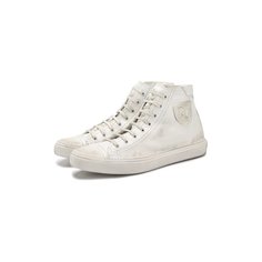 Кожаные кеды Saint Laurent