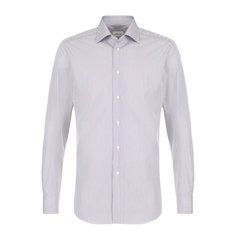 Хлопковая сорочка с воротником кент Brioni