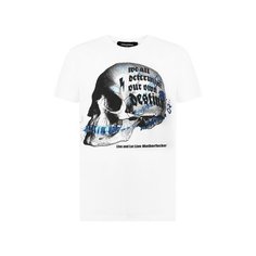 Хлопковая футболка Dsquared2