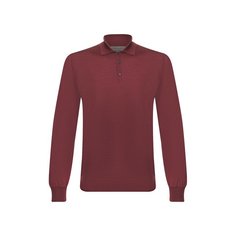 Поло из смеси шерсти и шелка Corneliani