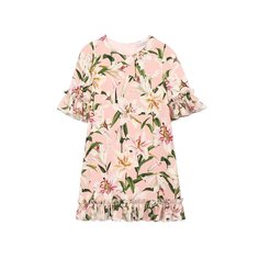 Платье из вискозы Dolce & Gabbana