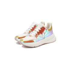 Кожаные кроссовки Alexander McQueen